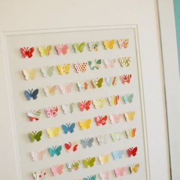 Butterfly Wall Collage