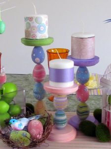 Easter Egg Candle Holders | Fun Family Crafts