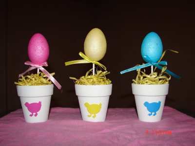 Easter Egg Pots