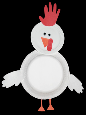 Handprint Chicken | Fun Family Crafts