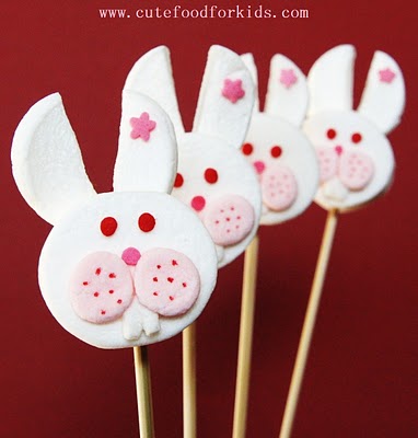 Marshmallow Bunny Pops