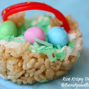 Rice Krispie Easter Baskets
