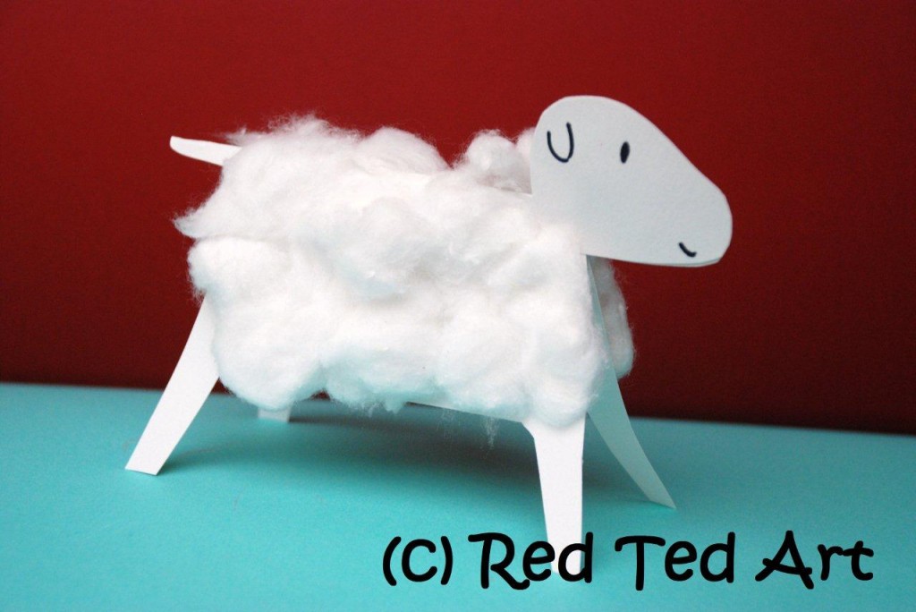 3D Woolly Lamb | Fun Family Crafts