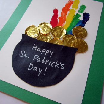 St. Patrick’s Day Handprint Rainbow