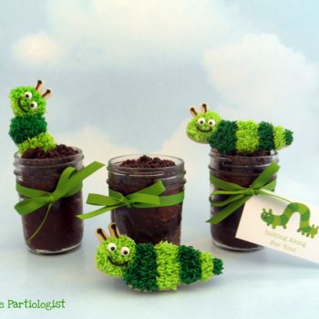 Inch Worm Cupcakes