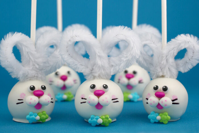 bunny cake pops for decorating