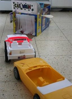 Homemade Toy Car Wash