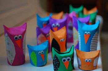 Cardboard Tube Owls | Fun Family Crafts