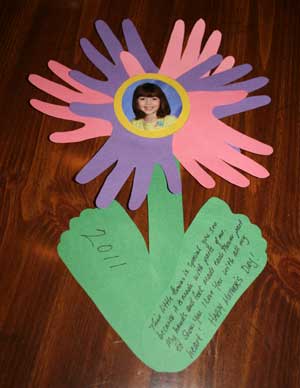 Hand Print & Foot Print Flowers