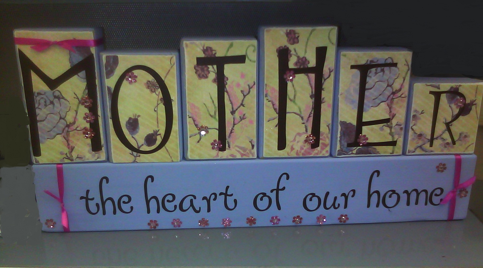 mother's day tile craft