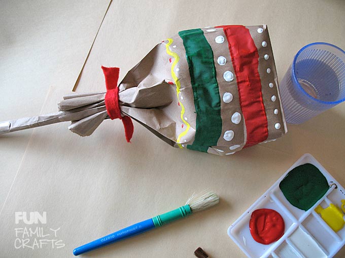 Paper Bag Maracas for Kids | Fun Family Crafts