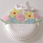 May Day Paper Plate Basket | Fun Family Crafts