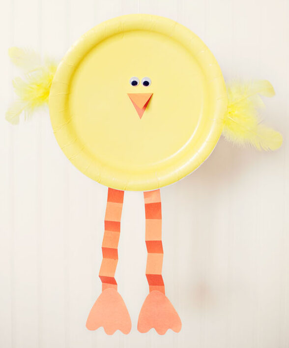 Paper Plate Chick | Fun Family Crafts