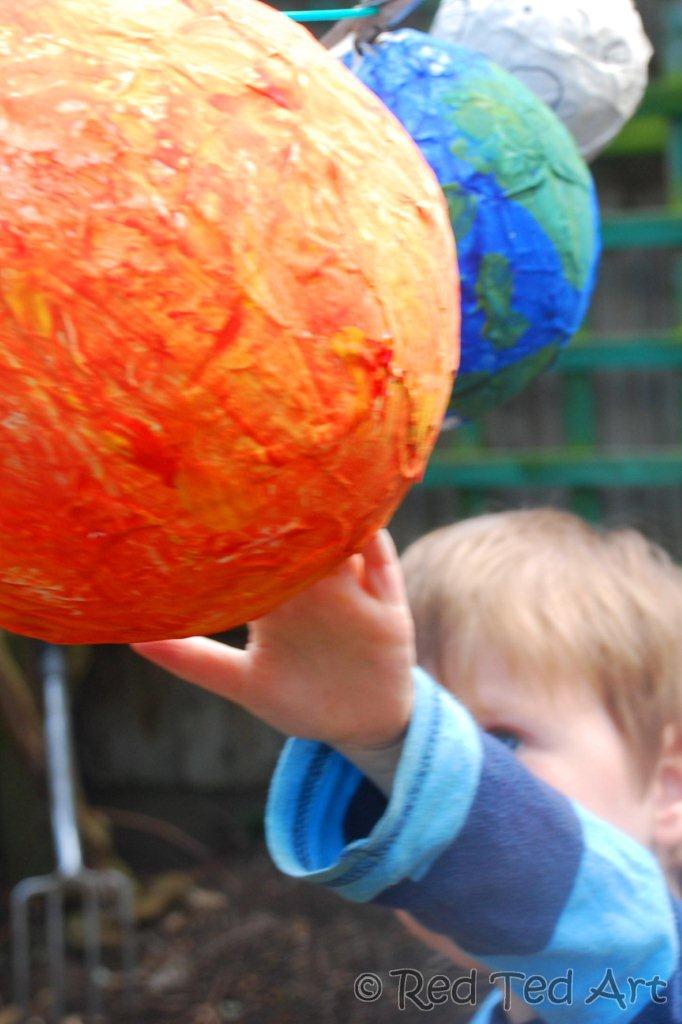 Paper Mache Solar System | Fun Family Crafts