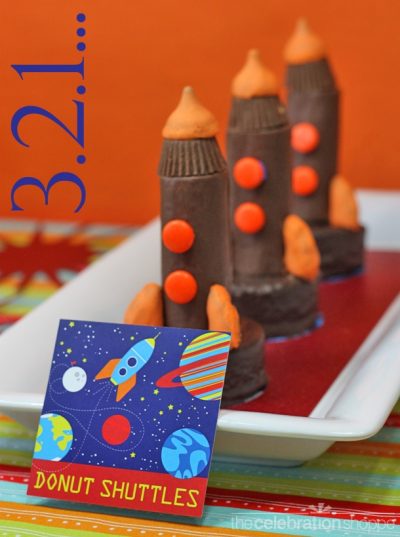 Mini Space Shuttle Cakes