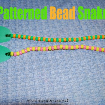 Patterned Bead Snakes
