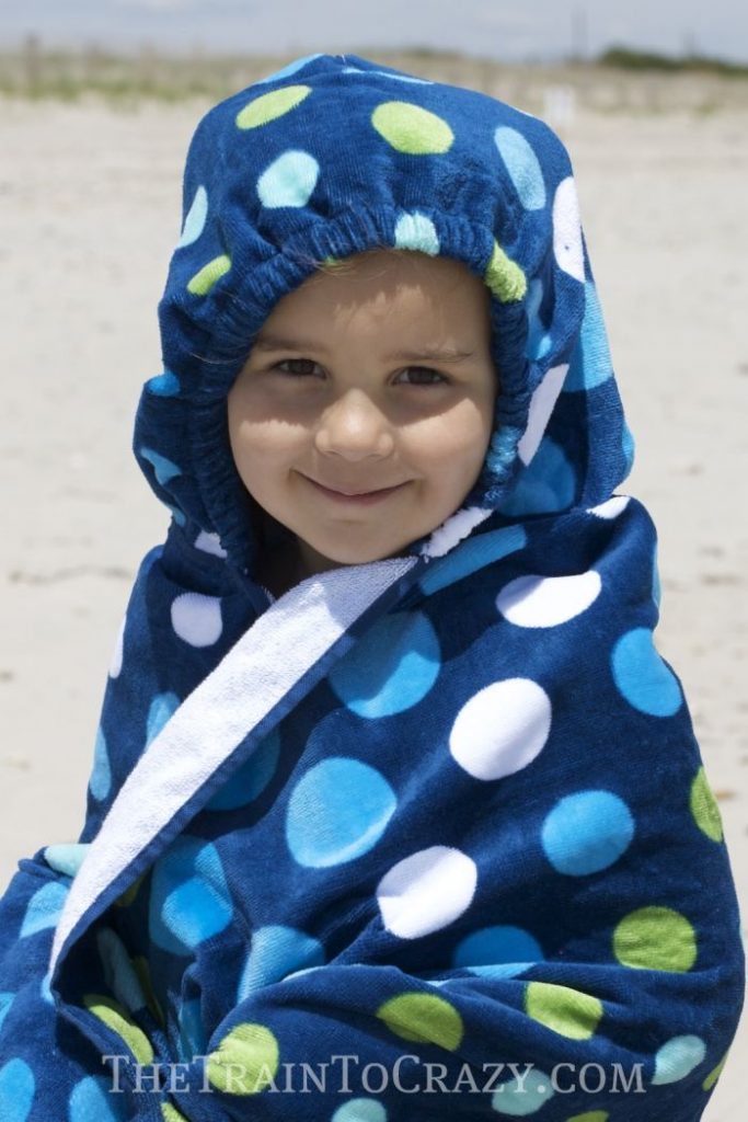 Hooded Beach Towel Backpack Fun Family Crafts