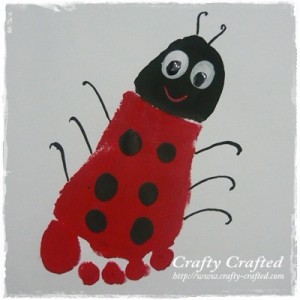 Footprint Ladybug