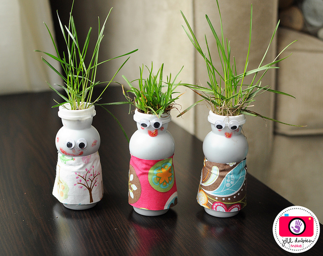 Grasshead Ladies | Fun Family Crafts