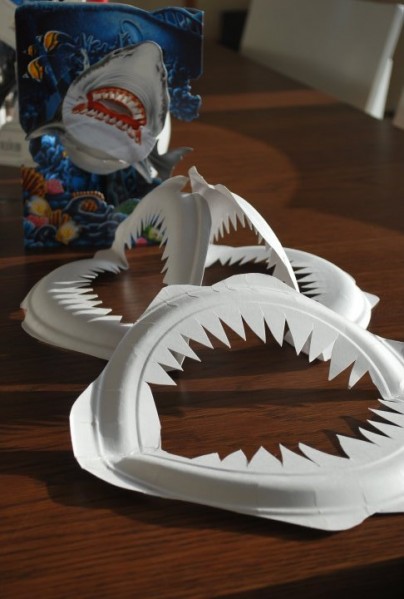 Paper Plate Shark Jaws | Fun Family Crafts
