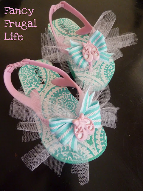 tutu 9 flip flop