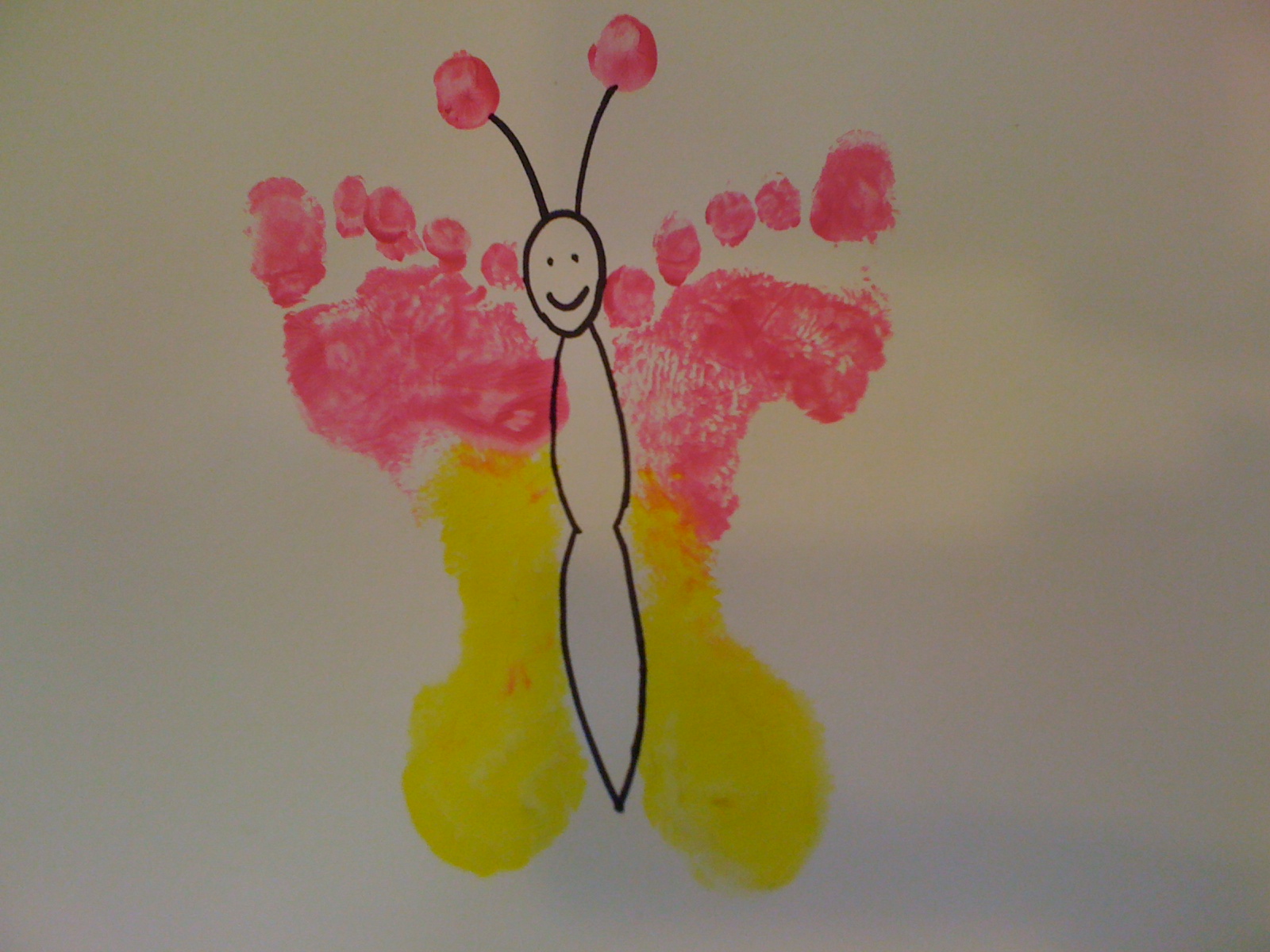 Butterfly Feet | Fun Family Crafts