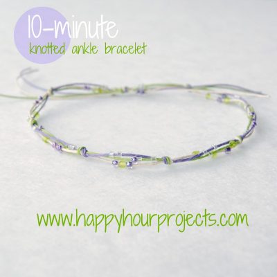 10-Minute Knotted Bracelet