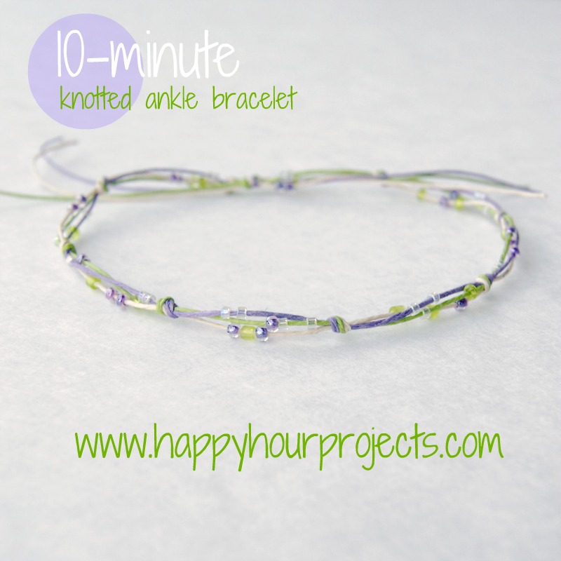 5 minute crafts bracelet easy