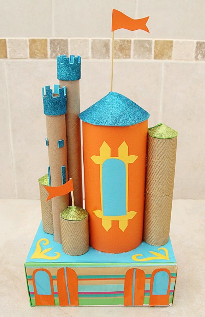 Cardboard Tube Castles