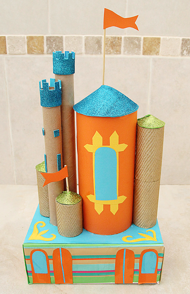 Cardboard Tube Castles | Fun Family Crafts