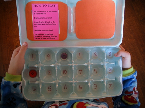 Egg-O Math Game | Fun Family Crafts