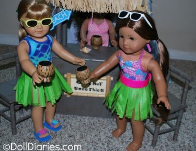 Hula Skirts for Dolls