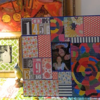 Decoupage Picture Frame
