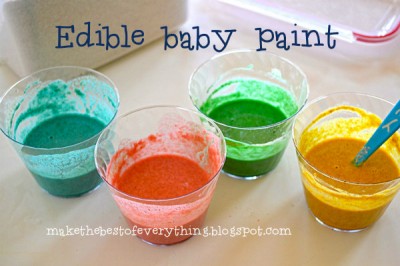 Finger Paint for Babies