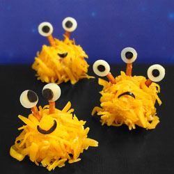 Mini Monster Cheese Balls