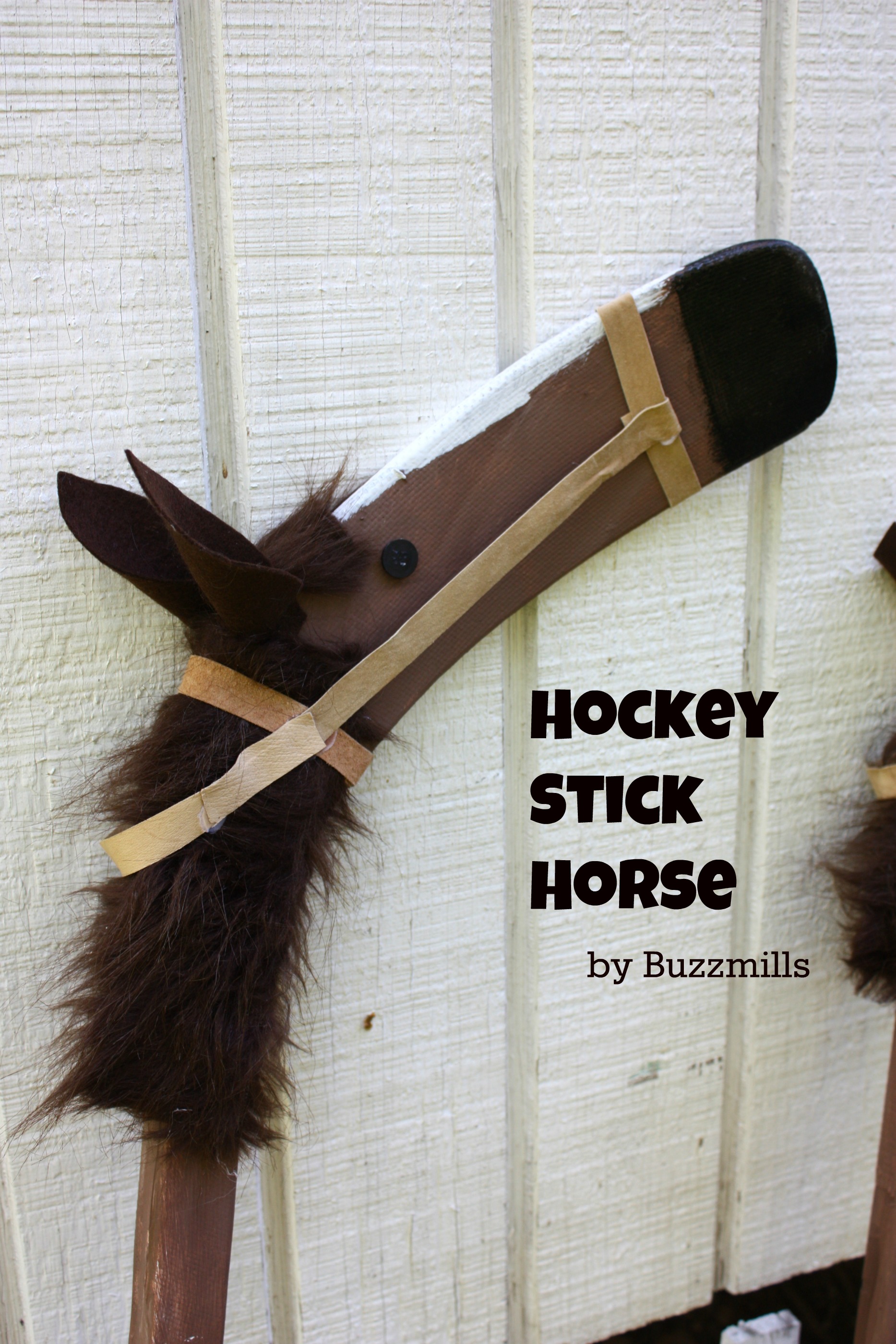 Hockey Stick Horse | Fun Family Crafts