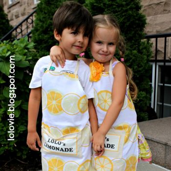 Dish Towel Apron for Toddlers