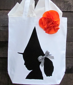 Silhouette Trick or Treat Bag