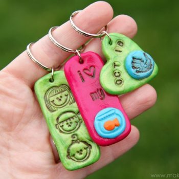 Stamped Clay Jewelry