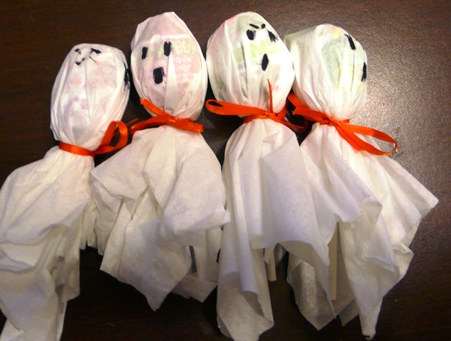  Lollipop  Ghost Fun Family Crafts 