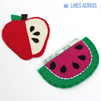Apple and Watermelon Gift Pouches