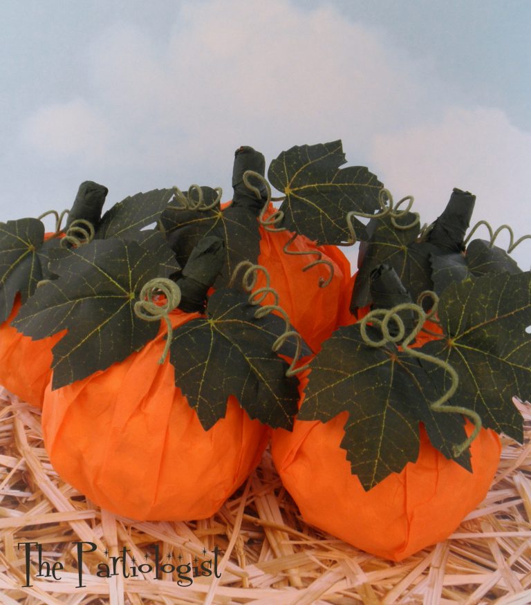 Popcorn Ball Pumpkins Fun Family Crafts