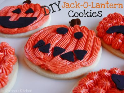 Jack-O-Lantern Cookies