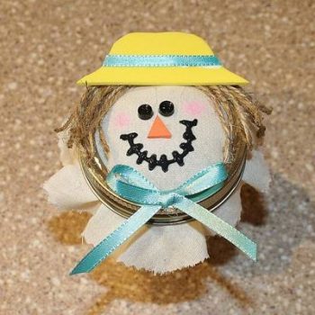 Scarecrow Candy Jar