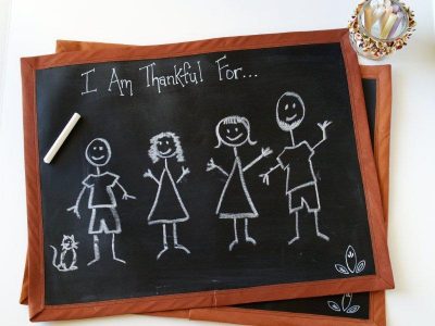 Thanksgiving Chalkboard Placemats