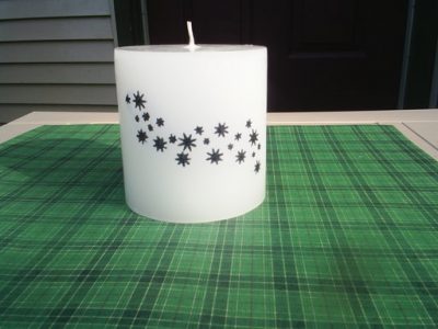 Transferring Images to a Candle 