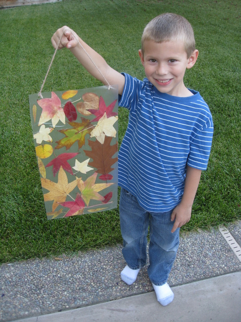 Fall Leaves Wall Hanging | Fun Family Crafts