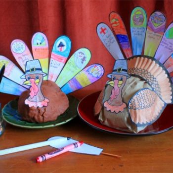 Thanksgiving Turkey Table Craft