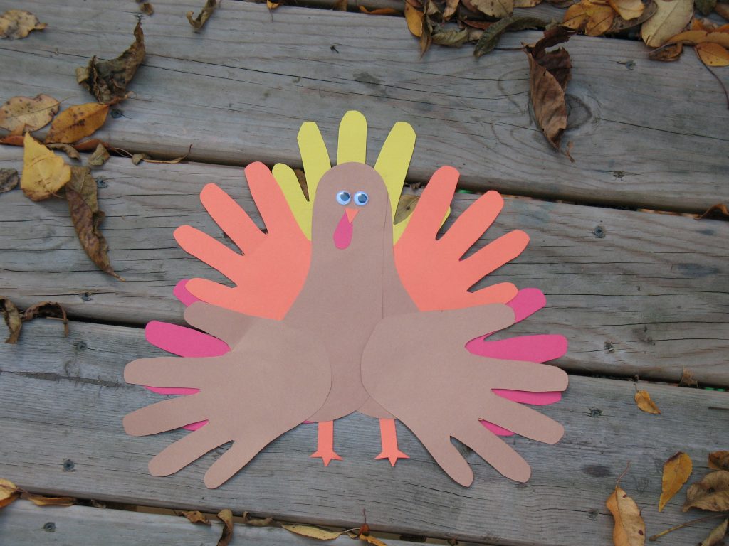 Hands and Feet Paper Turkey | Fun Family Crafts