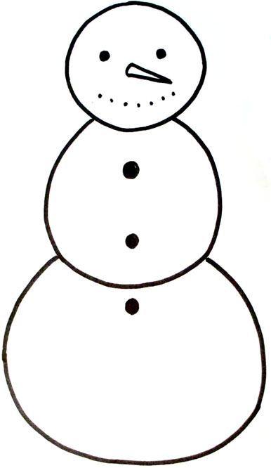 snowman printables